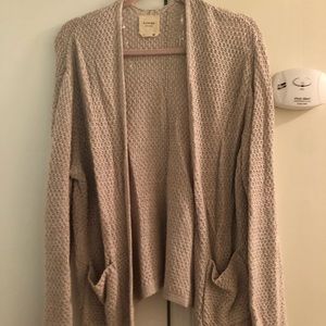 Beige cardigan